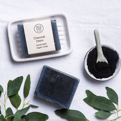 Wild Sage + Co Charcoal Detox Soap - 100g - Plastic Freedom