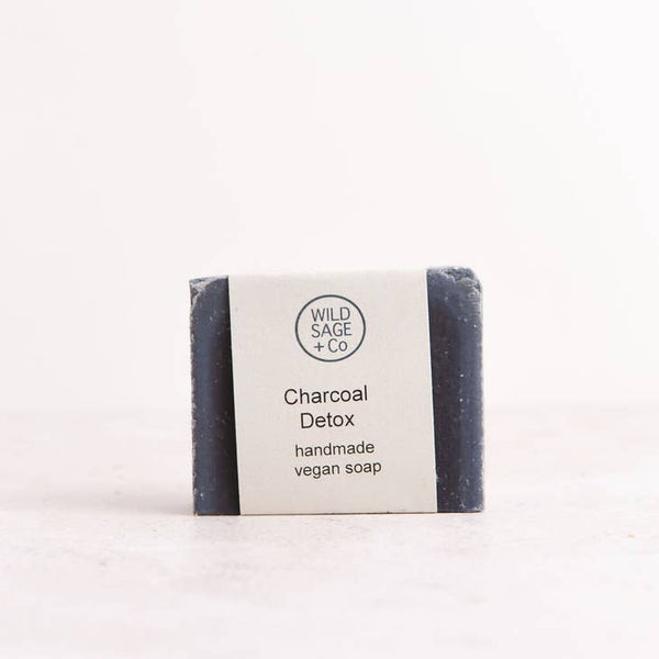 Wild Sage + Co Charcoal Detox Soap - 100g - Plastic Freedom