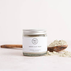 Wild Sage + Co Green Clay & Kelp Face Mask - 30g - Plastic Freedom