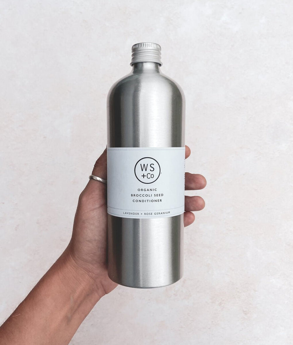 Wild Sage + Co Lavender & Rose Geranium Hair Conditioner - Plastic Freedom