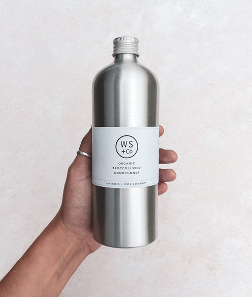 Wild Sage + Co Lavender & Rose Geranium Hair Conditioner - Plastic Freedom
