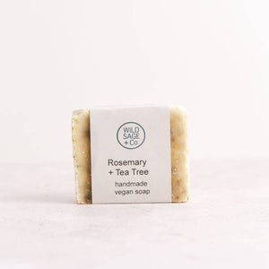Wild Sage + Co Rosemary & Tea Tree Soap - 100g - Plastic Freedom