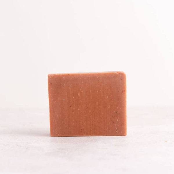 Wild Sage + Co Three Flowers & Australian Red Clay Soap Bar - 100g - Plastic Freedom