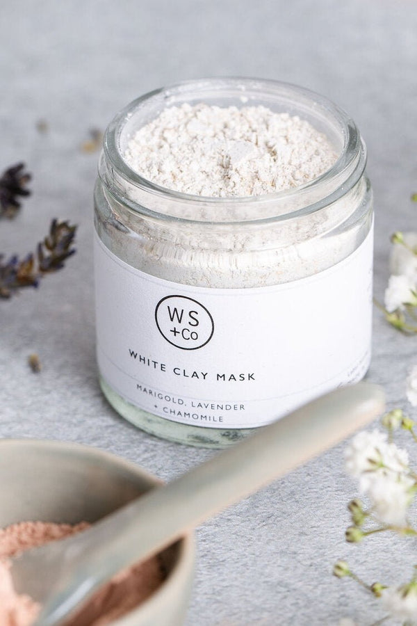 Wild Sage + Co White Clay Face Mask - 25g - Plastic Freedom