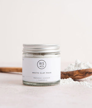 Wild Sage + Co White Clay Face Mask - 25g - Plastic Freedom