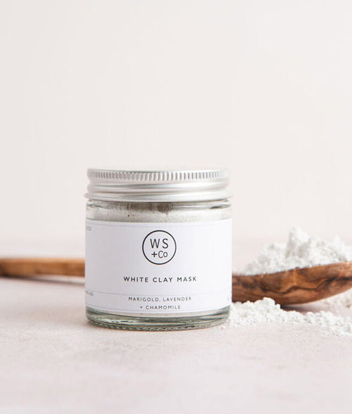 Wild Sage + Co White Clay Face Mask - 25g - Plastic Freedom