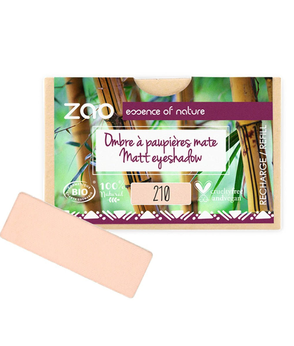 Zao Matt Eyeshadow - Rectangle Refill - Plastic Freedom
